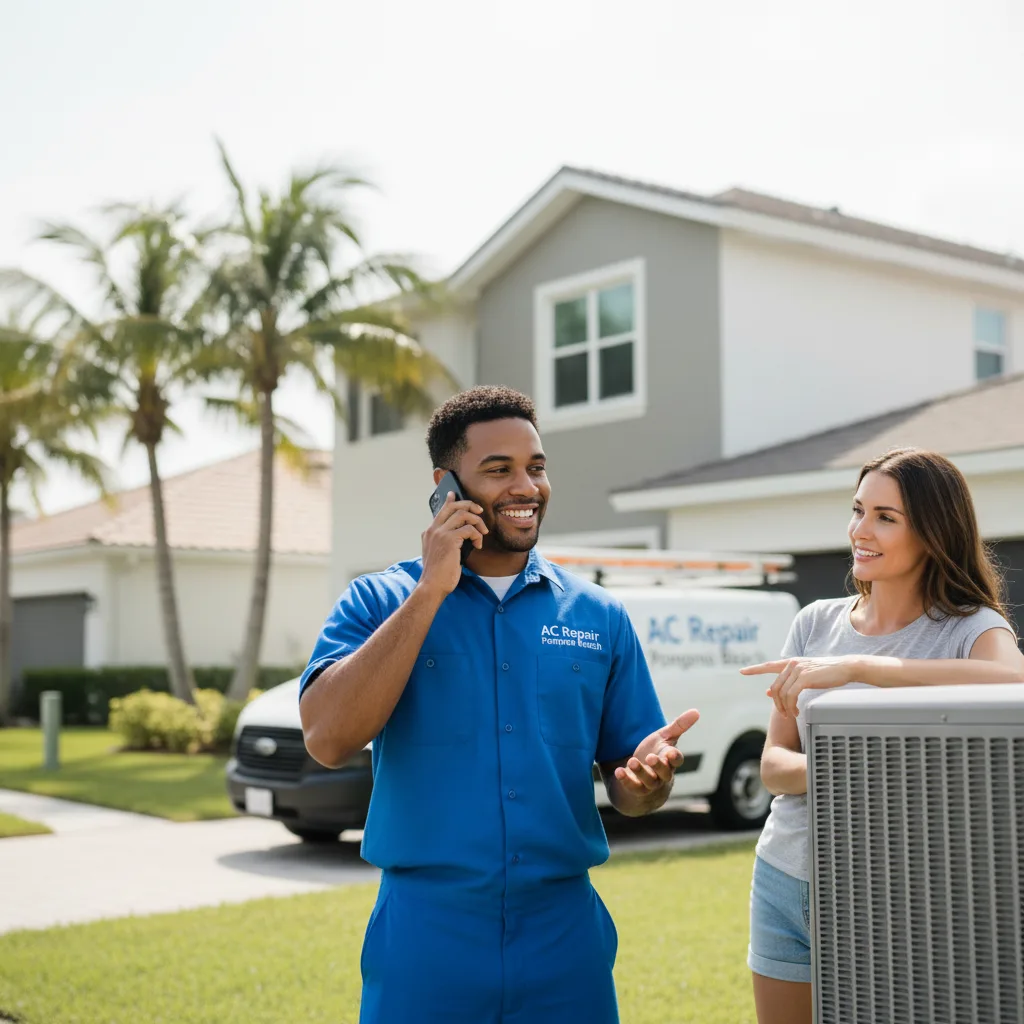 AC Repair Pompano Beach customer support in Clay Center